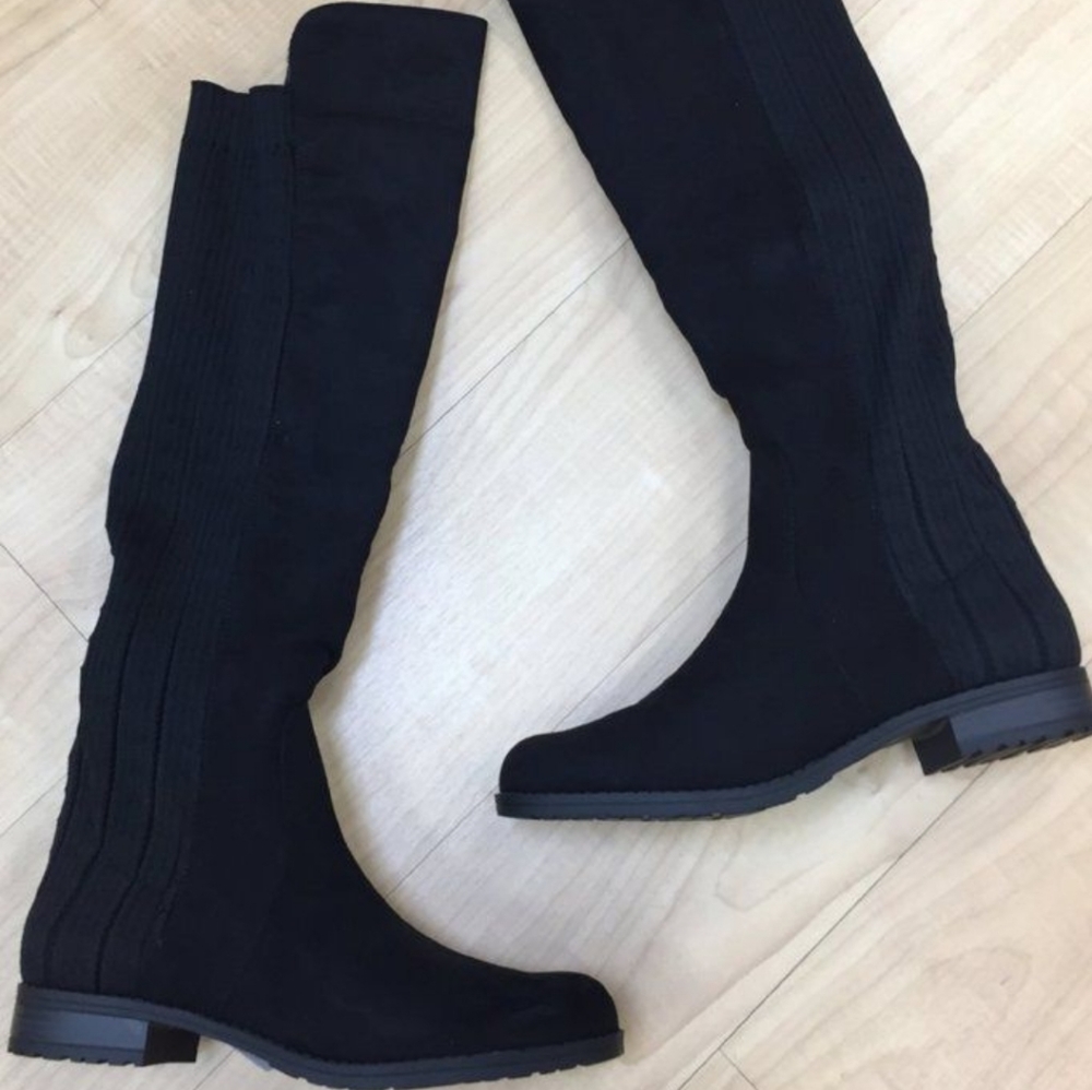 Madeline Maple Black Boots